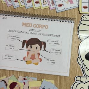 Kit Corpo Humano - Recursos Educacionais - Pedagogia de Ideias Kit Corpo Humano - Recursos Educacionais