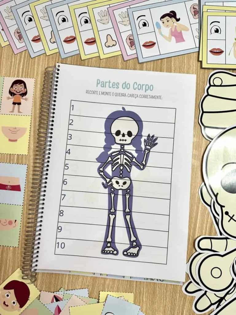 Kit Corpo Humano com Jogo e Apostila — foto 2