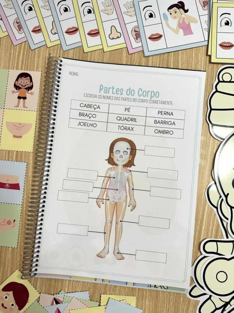 Kit Corpo Humano com Jogo e Apostila — foto 3