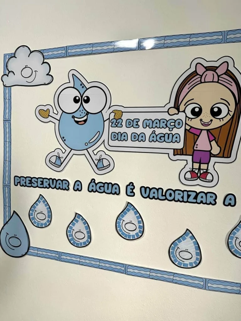 Kit Dia da Água com Livrinho e Painel — foto 2