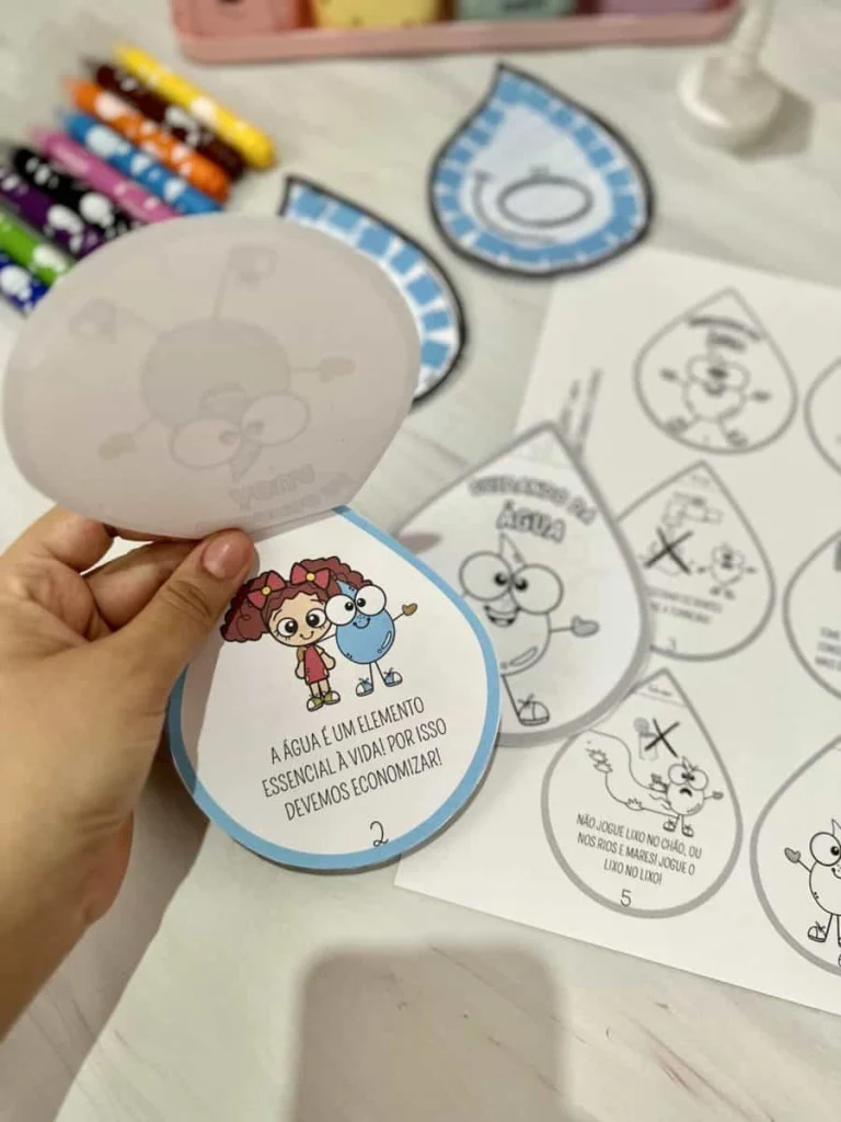 Kit Dia da Água com Livrinho e Painel — foto 6