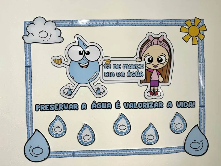 Kit Dia da Água com Livrinho e Painel — foto 1