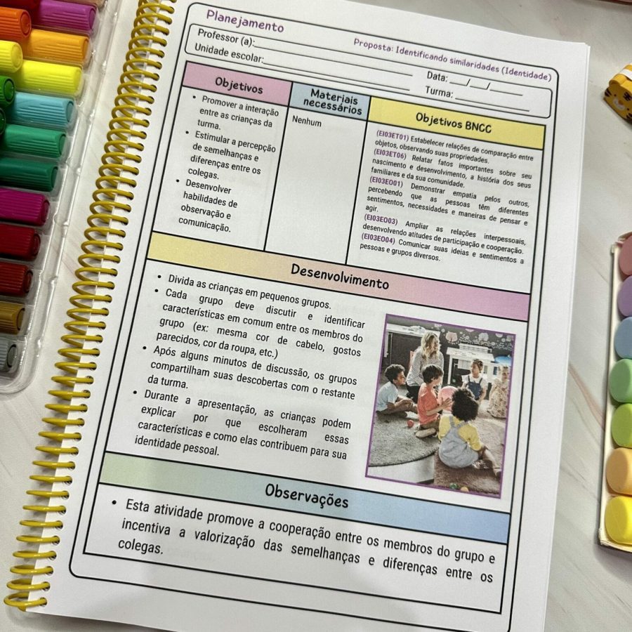 Coletânea - 90 Planejamentos - Pré-Escola - Planejamento - Pedagogia de Ideias Coletânea - 90 Planejamentos - Pré-Escola - Planejamento