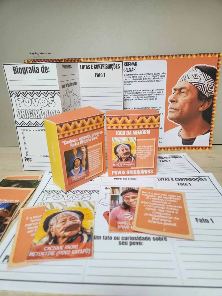 Jogo da Memória Povos Originários — foto 4