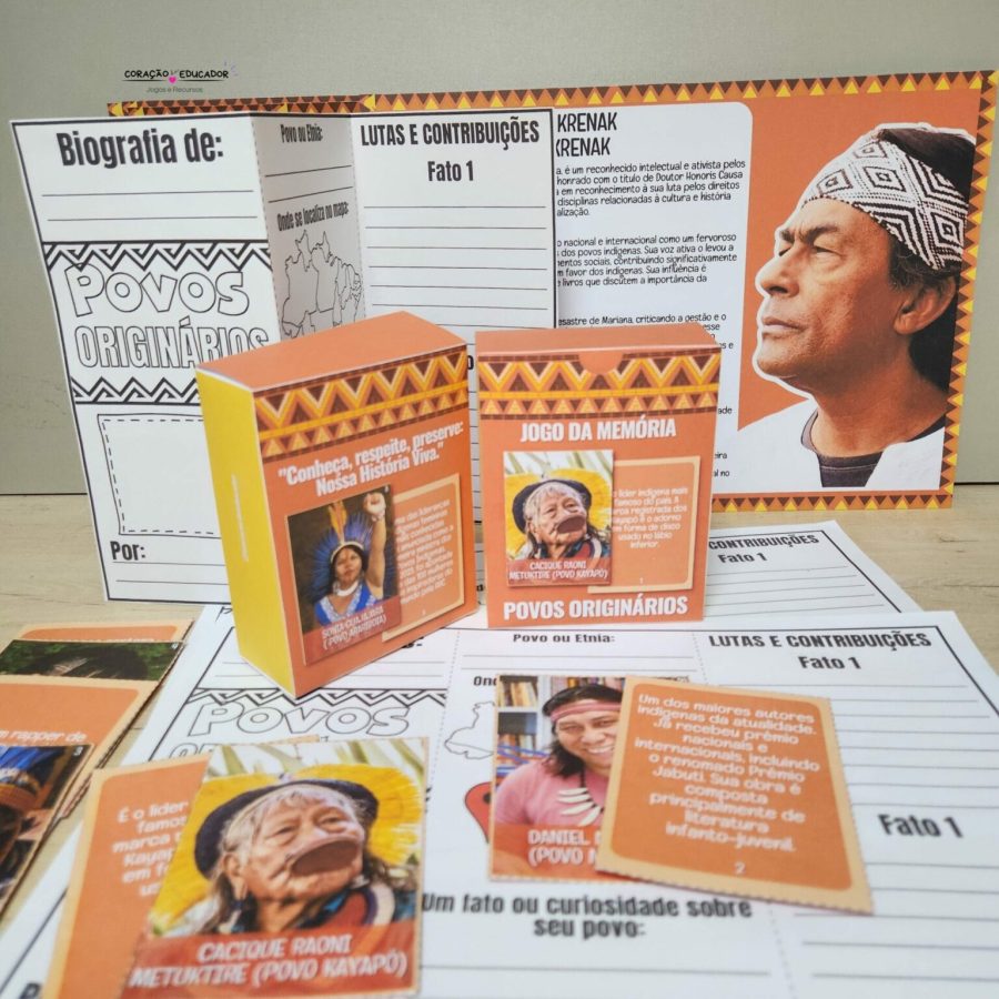 Jogo da Memória - Povos Originários - Dia dos Povos Indígenas - Pedagogia de Ideias Jogo da Memória - Povos Originários - Dia dos Povos Indígenas
