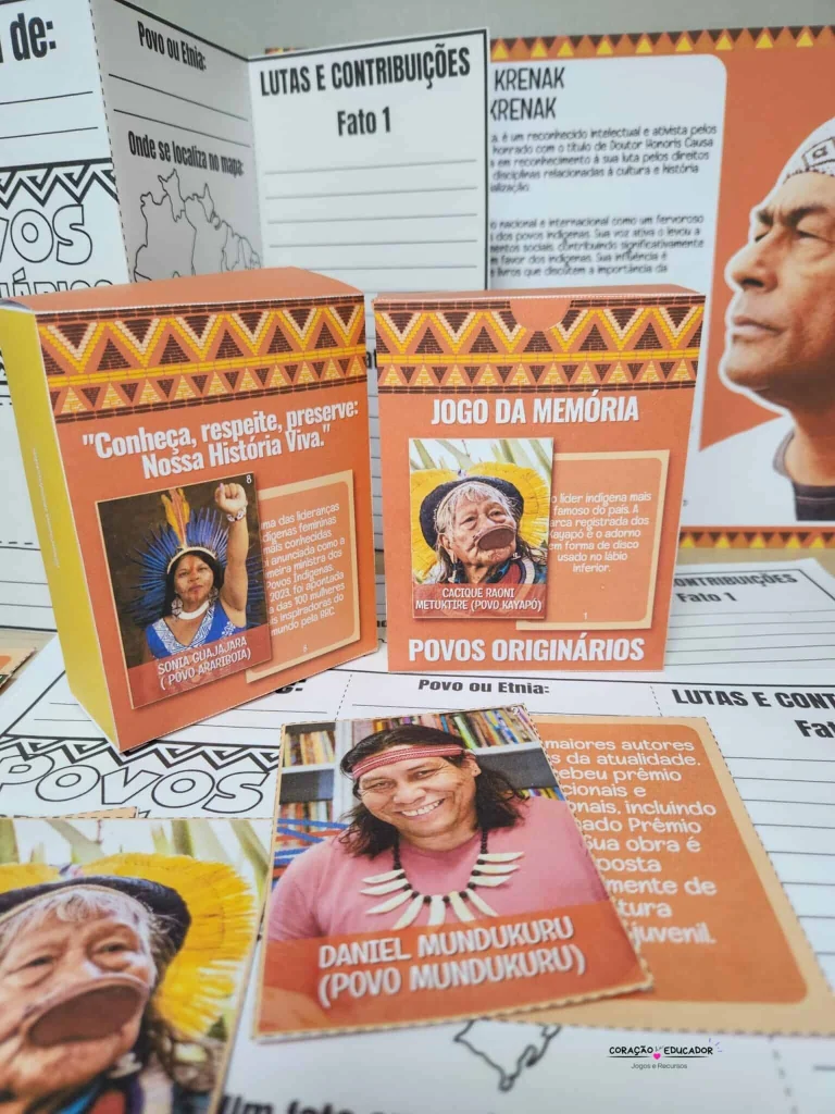 Jogo da Memória Povos Originários — foto 5