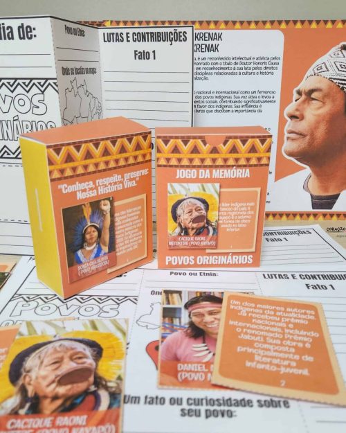 Jogo da Memória - Povos Originários - Dia dos Povos Indígenas