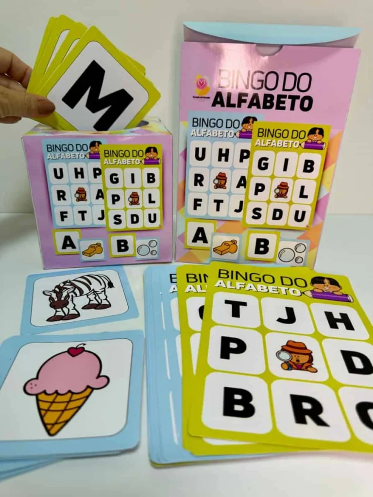 Bingo do Alfabeto com 24 Cartelas — foto 2