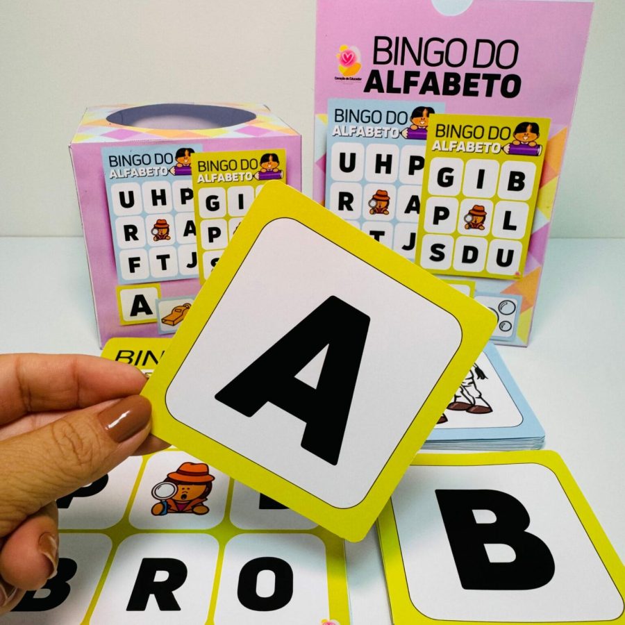 Bingo do Alfabeto - Alfabetização - Pedagogia de Ideias Bingo do Alfabeto - Alfabetização