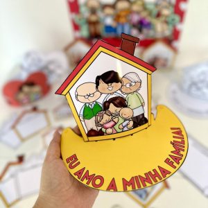 Moldura e Lembrancinhas - Dia da Família - Dia da Família - Pedagogia de Ideias Moldura e Lembrancinhas - Dia da Família - Dia da Família