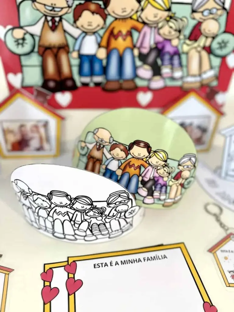 Moldura e Lembrancinhas Dia da Família — foto 11