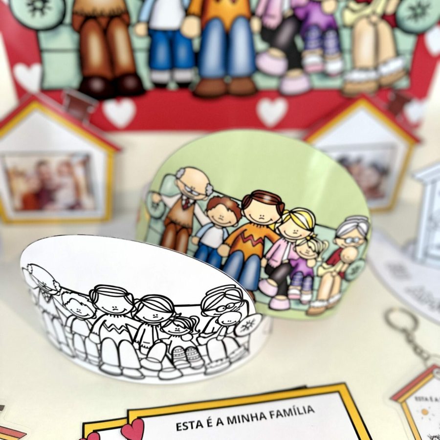 Moldura e Lembrancinhas - Dia da Família - Dia da Família - Pedagogia de Ideias Moldura e Lembrancinhas - Dia da Família - Dia da Família