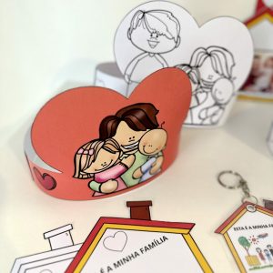 Moldura e Lembrancinhas - Dia da Família - Dia da Família - Pedagogia de Ideias Moldura e Lembrancinhas - Dia da Família - Dia da Família
