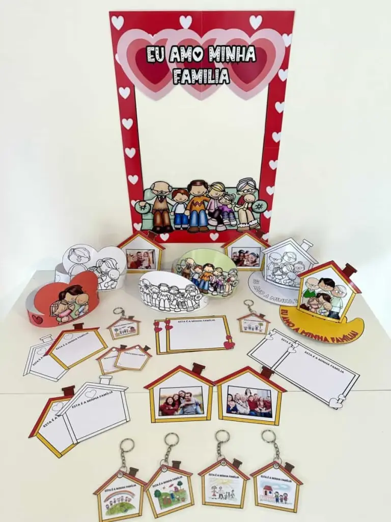 Moldura e Lembrancinhas Dia da Família — foto 4
