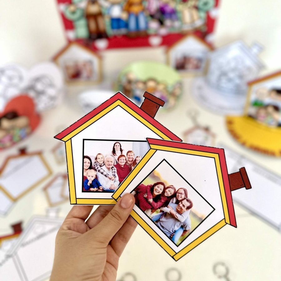 Moldura e Lembrancinhas - Dia da Família - Dia da Família - Pedagogia de Ideias Moldura e Lembrancinhas - Dia da Família - Dia da Família