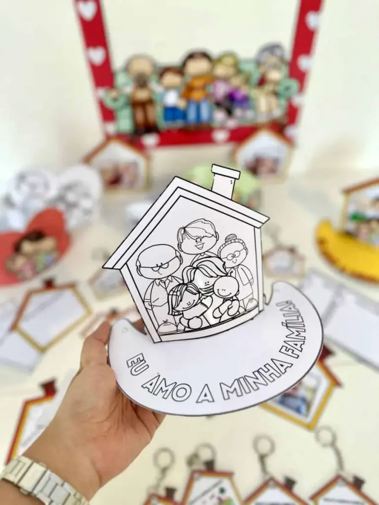 Moldura e Lembrancinhas Dia da Família — foto 9