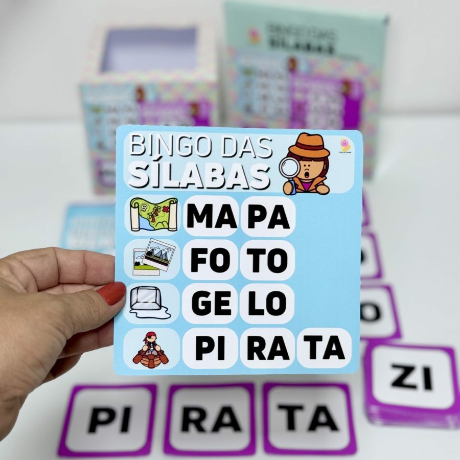 Bingo das Sílabas Simples - Alfabetização - Pedagogia de Ideias Bingo das Sílabas Simples - Alfabetização