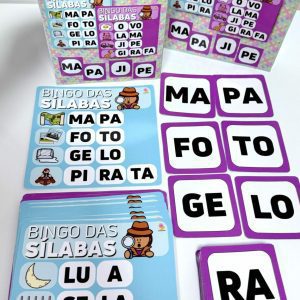 Bingo das Sílabas Simples - Alfabetização