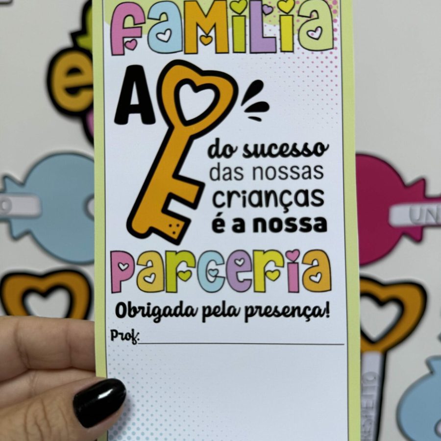 Dinâmica - A Chave do Sucesso - Reunião de Pais - Pedagogia de Ideias Dinâmica - A Chave do Sucesso - Reunião de Pais