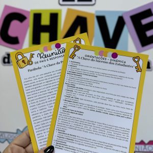 Dinâmica - A Chave do Sucesso - Reunião de Pais - Pedagogia de Ideias Dinâmica - A Chave do Sucesso - Reunião de Pais