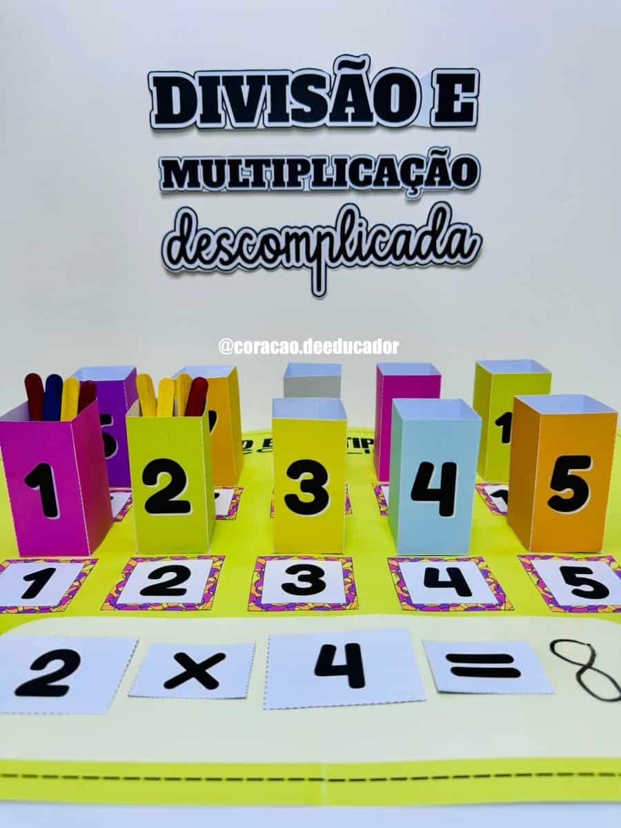 Divisão e Multiplicação Descomplicadas - Matemática