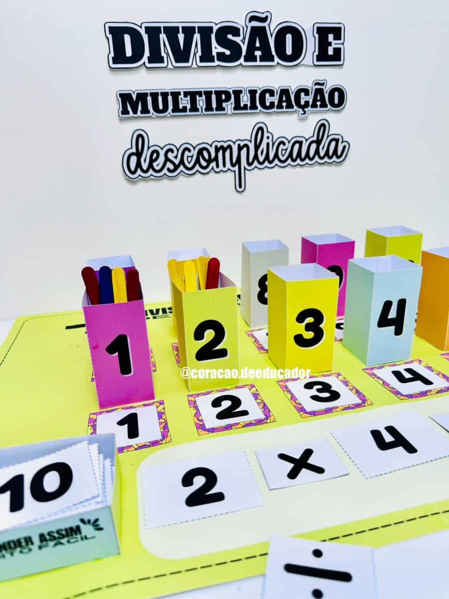 Divisão e Multiplicação Descomplicadas - Matemática