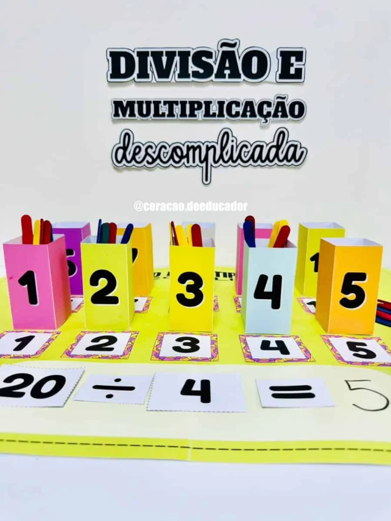 Kit Divisão e Multiplicação com Tabuleiro — foto 5