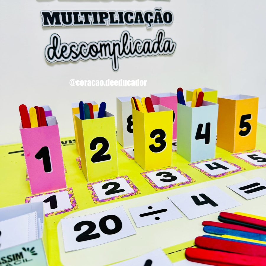 Divisão e Multiplicação Descomplicadas - Matemática - Pedagogia de Ideias Divisão e Multiplicação Descomplicadas - Matemática