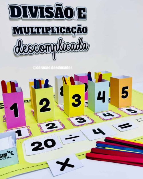 Divisão e Multiplicação Descomplicadas - Matemática