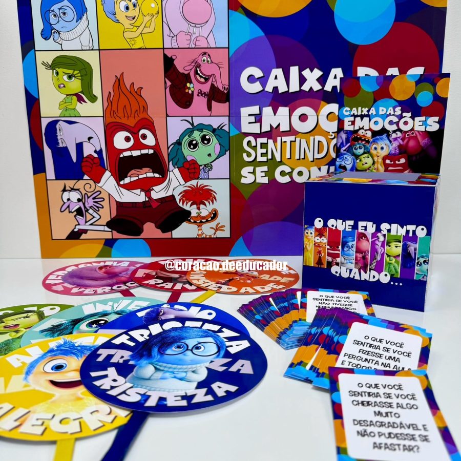Caixa das Emoções - Jogos Educativos - Pedagogia de Ideias Caixa das Emoções - Jogos Educativos