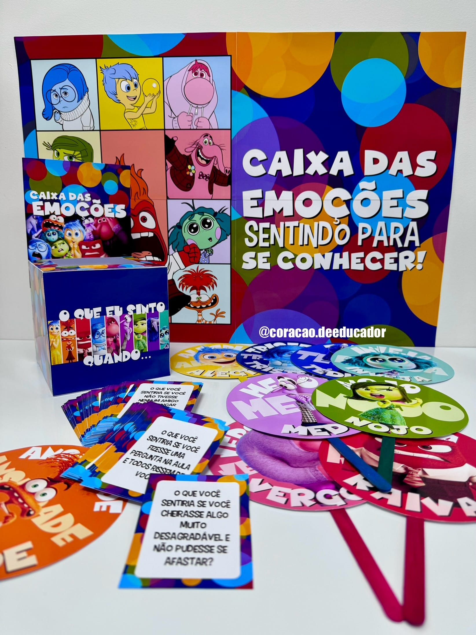 Caixa das Emoções • Pedagogia de Ideias, image size:1645x2193
