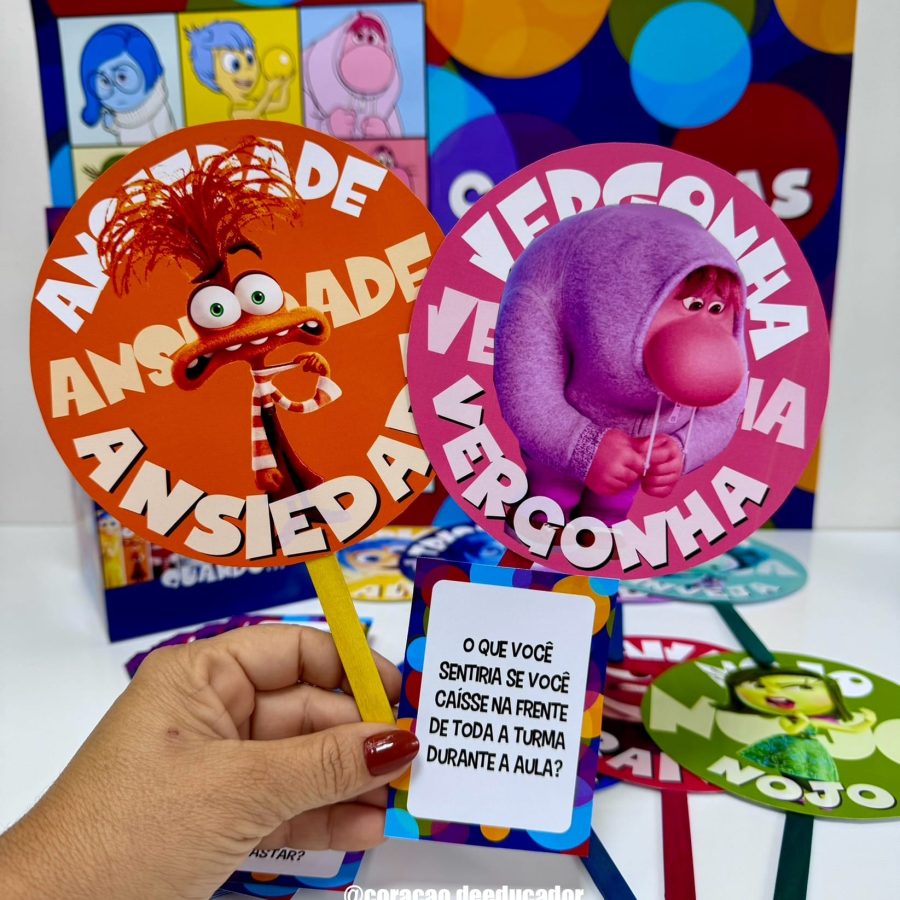 Caixa das Emoções - Jogos Educativos - Pedagogia de Ideias Caixa das Emoções - Jogos Educativos