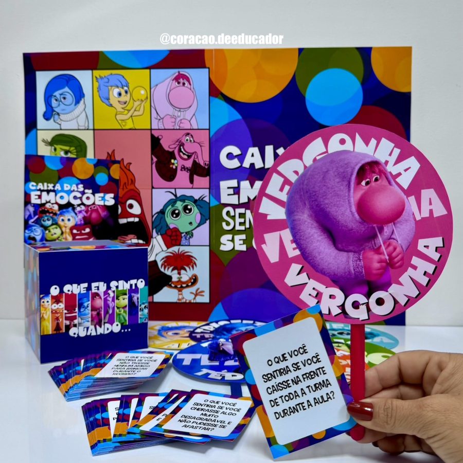 Caixa das Emoções • Pedagogia de Ideias, image size:900x900