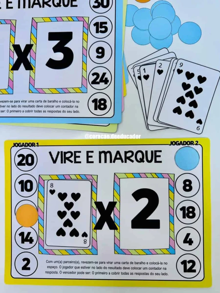Jogo Vire e Marque da Multiplicação — foto 3