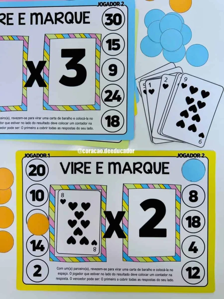 Jogo Vire e Marque da Multiplicação — foto 4
