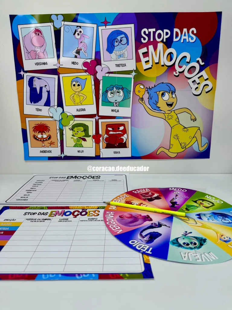 Jogo Stop das Emoções com Roleta — foto 4