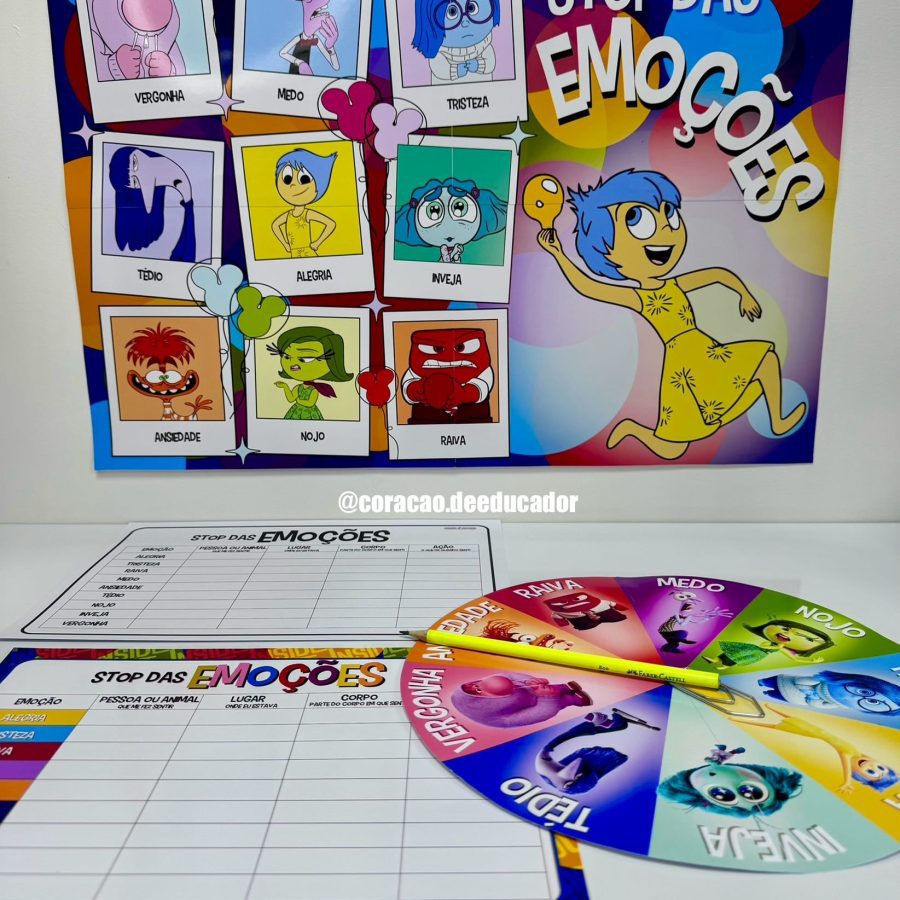 Stop das Emoções - Educação Emocional - Pedagogia de Ideias Stop das Emoções - Educação Emocional