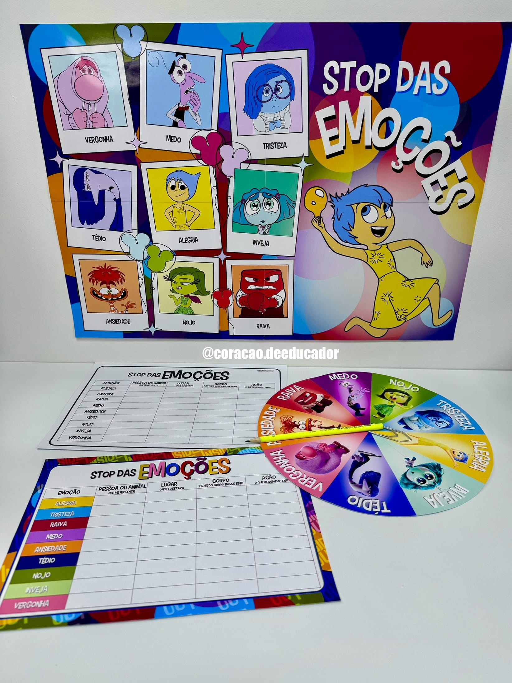Stop das Emoções • Pedagogia de Ideias, image size:1645x2193
