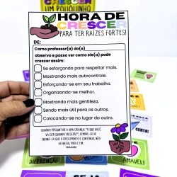 Cartaz com dicas motivacionais para professores e crescimento pessoal.