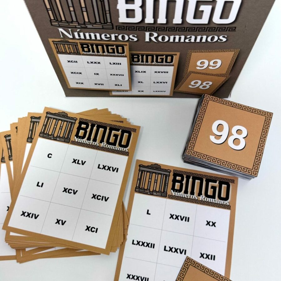 Bingo - Números Romanos - Matemática - Pedagogia de Ideias Bingo - Números Romanos - Matemática