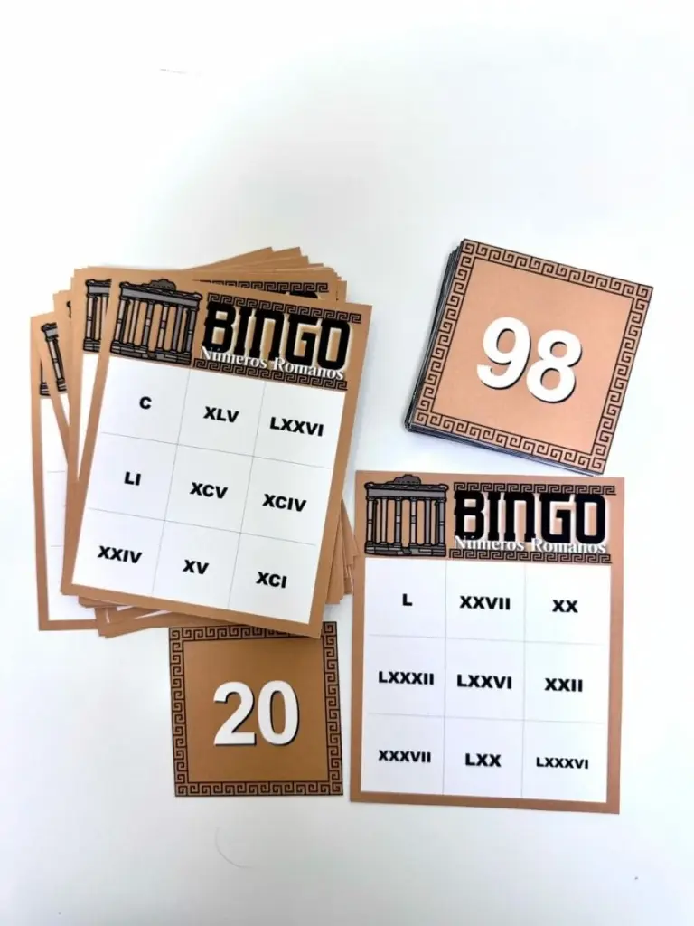 Bingo Números Romanos com 30 Cartelas — foto 3