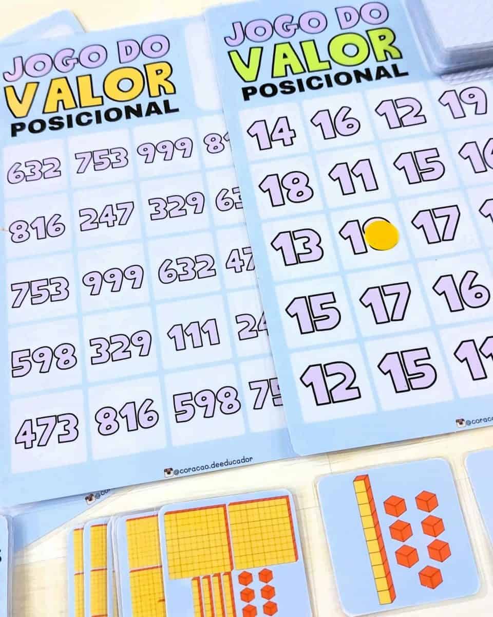 Jogo do Valor Posicional - Matemática