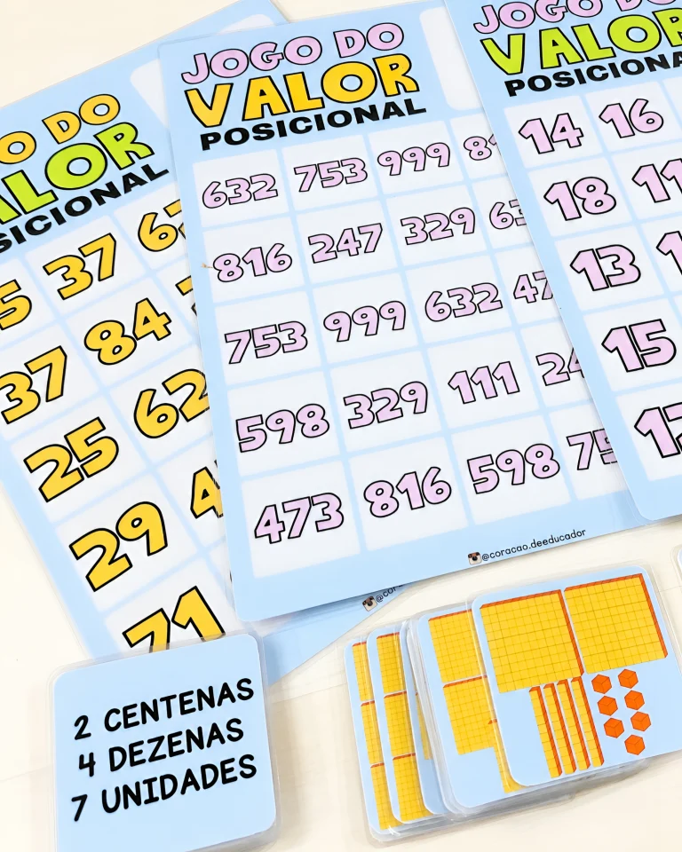 Jogo do Valor Posicional em Três Níveis — foto 6