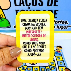 Jogo Inclusão em Ação - Atividades de Sala de Aula - Pedagogia de Ideias Jogo Inclusão em Ação - Atividades de Sala de Aula