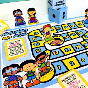 Jogo Inclusão em Ação - Atividades de Sala de Aula - Pedagogia de Ideias Jogo Inclusão em Ação - Atividades de Sala de Aula