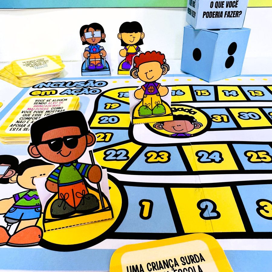 Jogo Inclusão em Ação - Atividades de Sala de Aula - Pedagogia de Ideias Jogo Inclusão em Ação - Atividades de Sala de Aula