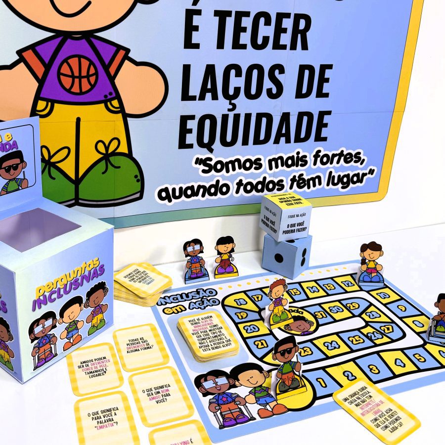Jogo Inclusão em Ação - Atividades de Sala de Aula - Pedagogia de Ideias Jogo Inclusão em Ação - Atividades de Sala de Aula