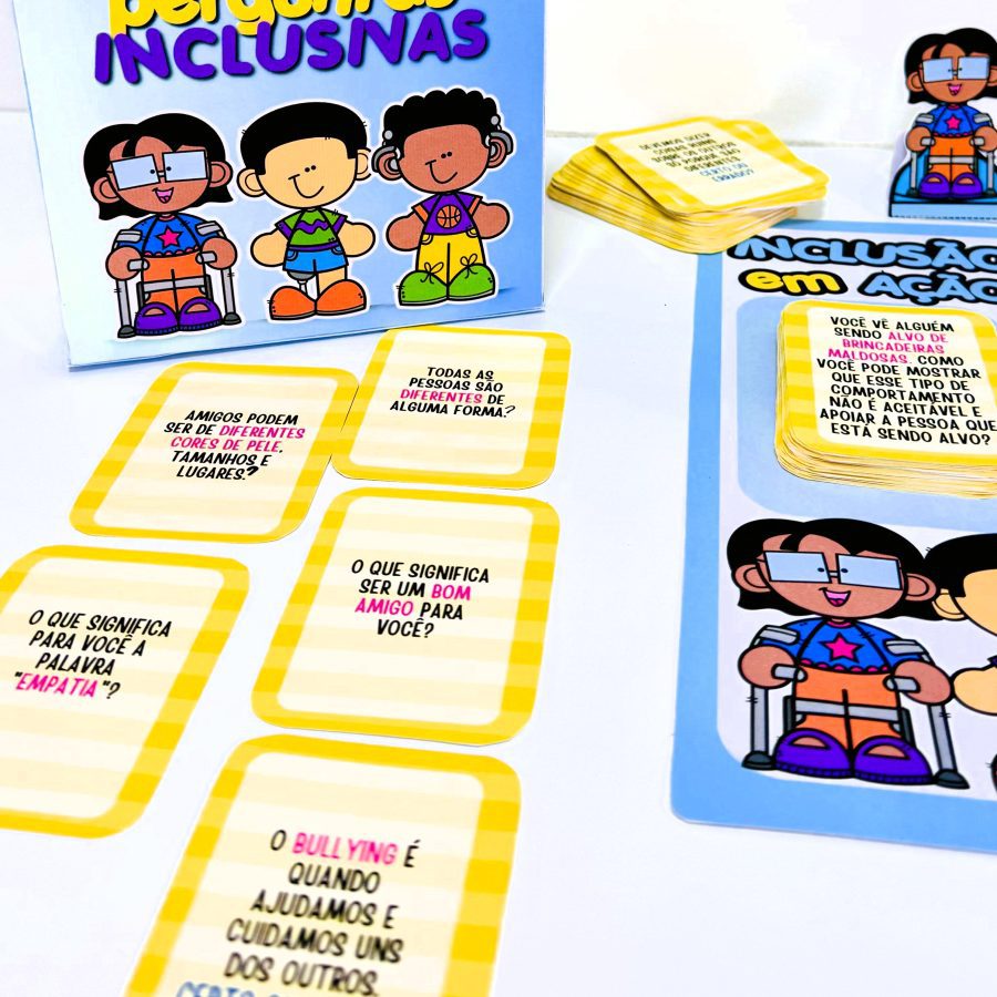 Jogo Inclusão em Ação - Atividades de Sala de Aula - Pedagogia de Ideias Jogo Inclusão em Ação - Atividades de Sala de Aula