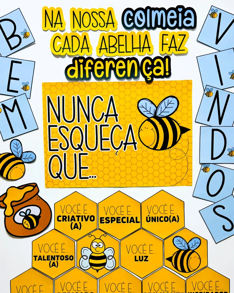 Painel Colmeia de Acolhimento da Turma — foto 2