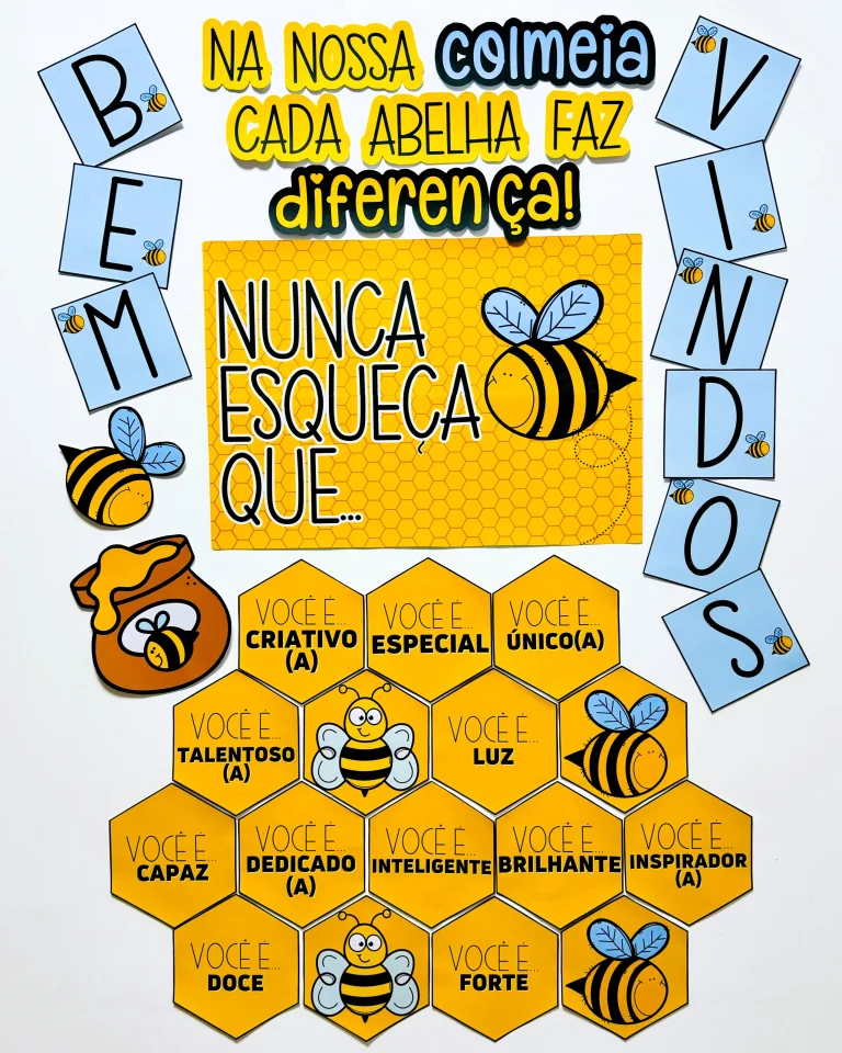 Painel Colmeia de Acolhimento da Turma — foto 4